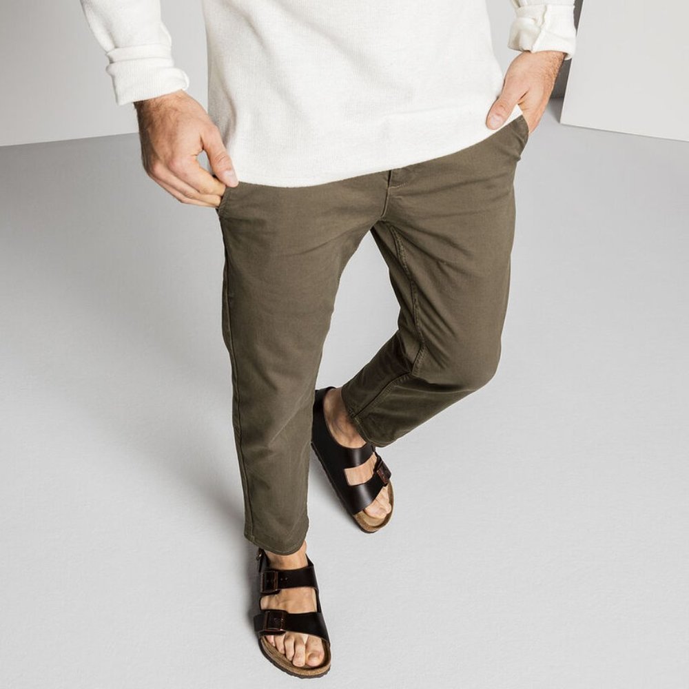 NEW Birkenstock Milano Soft Footbed Smooth Leather Amalfi Testa Di Moro Sandals - Picture 7 of 7